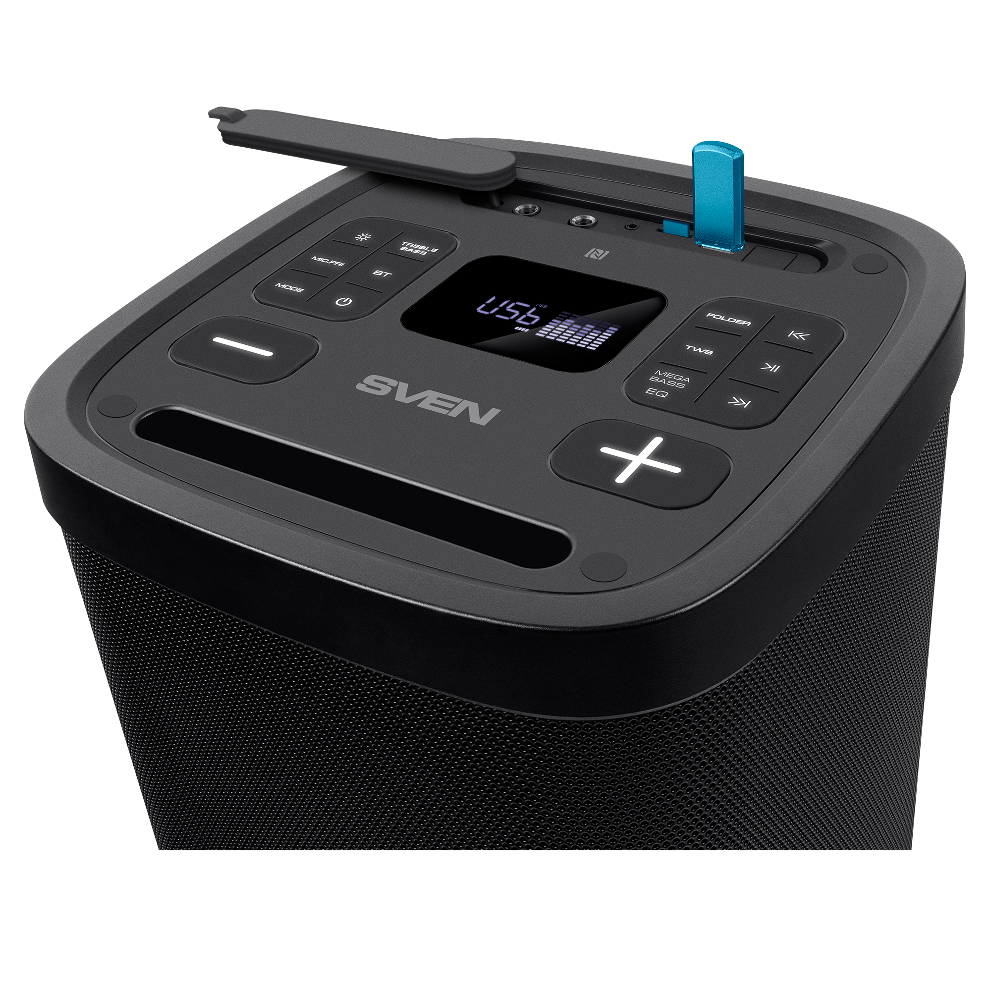 Портативна бездротова Bluetooth-колонка SVEN PS-950 160 Вт TWS FM - Зображення 4