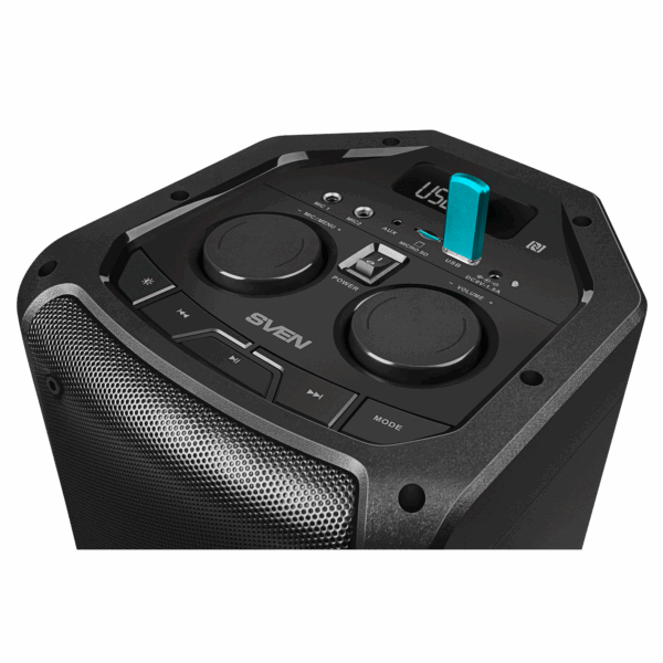 Портативна бездротова Bluetooth-колонка SVEN PS-710, 100 Вт - Зображення 5
