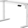 Регульована основа SENSE7 Desk, білого кольору (без стільниці)