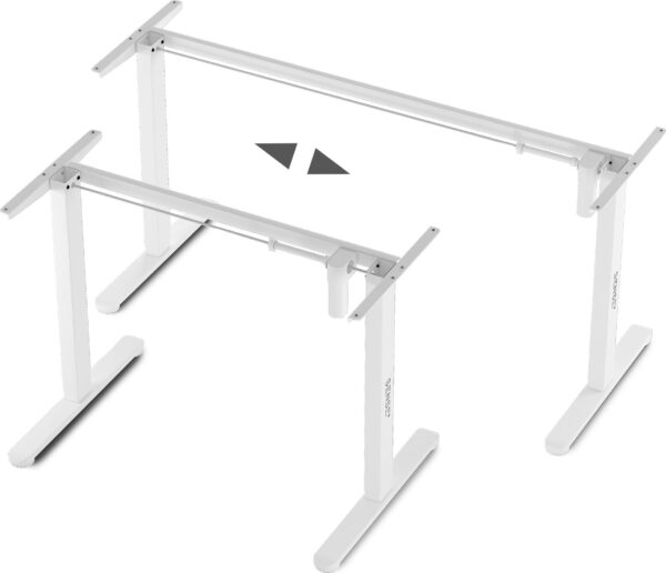 Регульована основа SENSE7 Desk, білого кольору (без стільниці) - Зображення 5