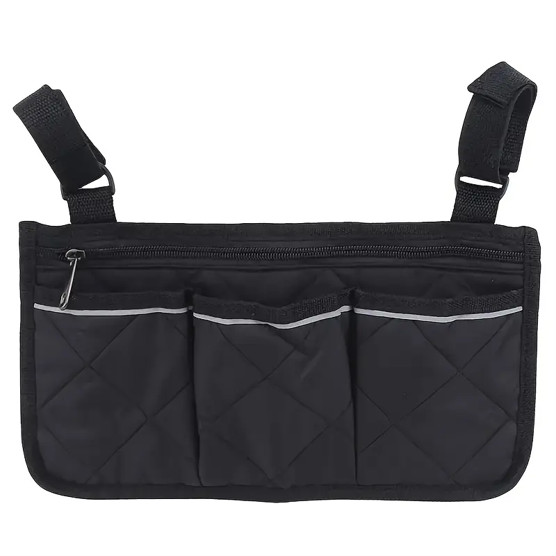 Багатофункціональна рибальська сумка для аксесуарів чорна - Зображення 3