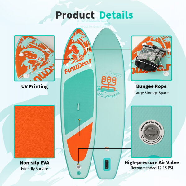 SUP-дошка FunWater GALAXIA 350 см - Зображення 3
