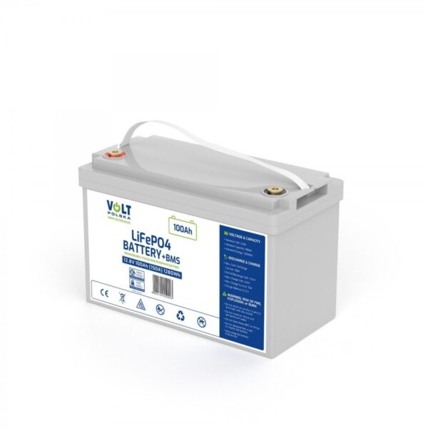 Акумулятор Volt Polska LiFePO4 12,8V 100Ah (150A) + BM 6AKLI10112