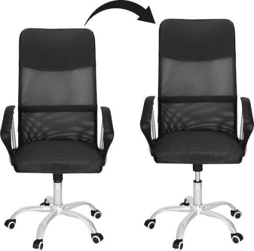 Офісний обертовий стілець Springos HF0032 чорний - Зображення 3