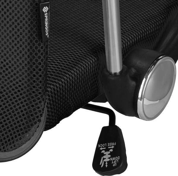 Офісний обертовий стілець Springos HF0032 чорний - Зображення 10