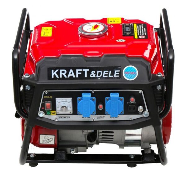 Генератор Бензиновий Однофазний Kraft&Dele 1500 Вт KD146
