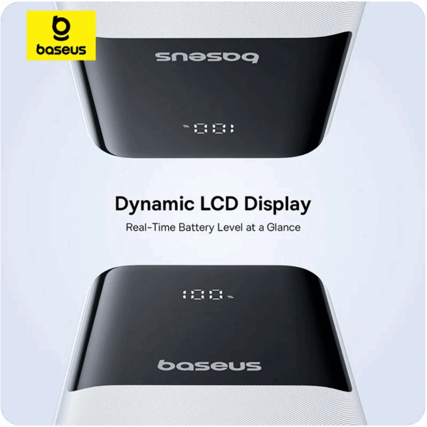 Повербанк Baseus Power Bank 20000mAh PD 22.5W (PPJP312) чорний - Зображення 4