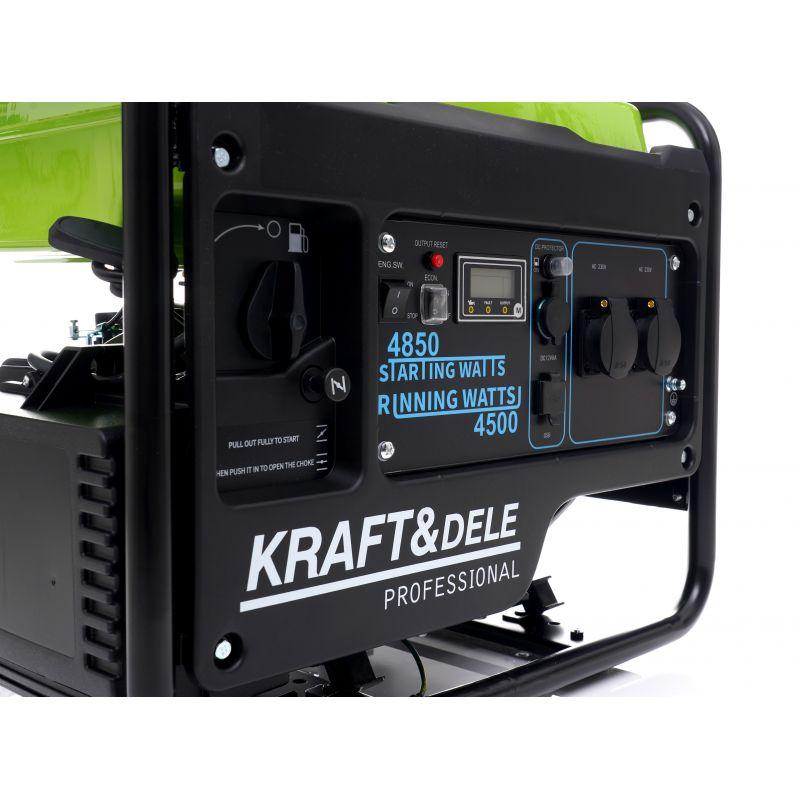 Генератор Інверторний Kraft&Dele 4850 Вт KD688 - Зображення 6
