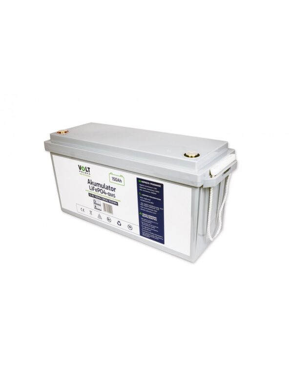 Акумулятор Volt Polska LiFePO4 12,8V 150Ah (100A) + BM - Зображення 2