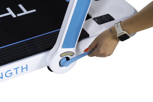 Бігова доріжка електрична THUNDER RACE-WHITE - Зображення 7