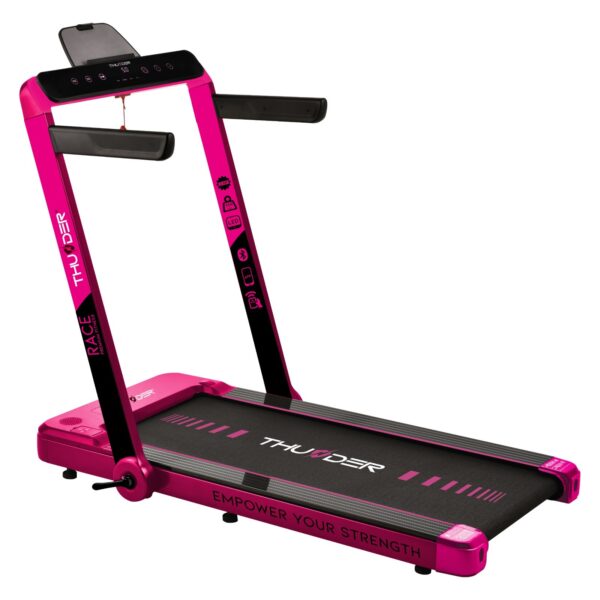 Бігова доріжка електрична THUNDER RACE-PINK - Зображення 4