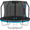 Батут THUNDER INSIDE ELITE з внутрішньою сіткою 10 футів 312 см чорно-блакитний