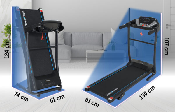 Бігова доріжка електрична THUNDER TS-G8000 - Зображення 3