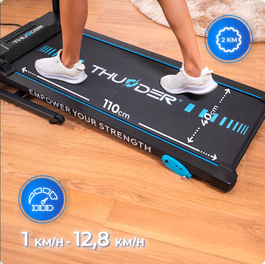 Бігова доріжка електрична THUNDER G8000-D - Зображення 3
