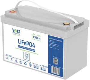 Акумулятор Volt Polska LiFePO4 12,8V 150Ah (150A) + BMS Ємність 1920Wh