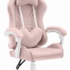 Геймерське крісло Hell's Chair Rainbow 2.0 Pink тканина