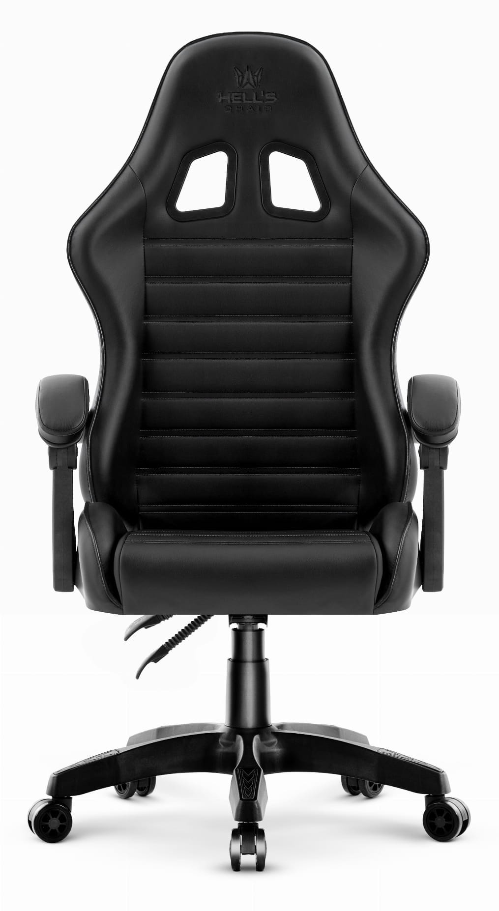 Геймерське крісло екошкіра Hell's Chair HC-1003 2.0 чорне - Зображення 4