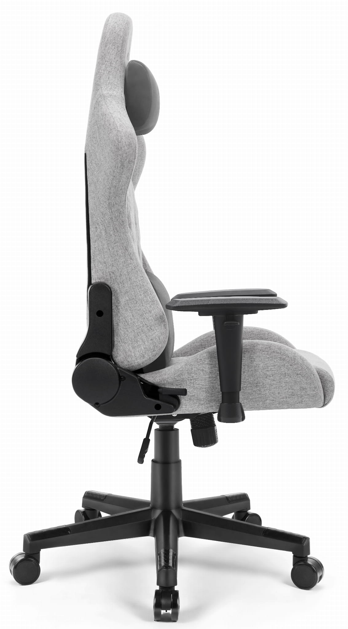 Геймерське крісло Hell's Chair HC-1006 Grey Black тканина - Зображення 2