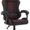 Геймерське крісло Hell's Chair HC-1008 Black Red 2.0 тканина/сітка