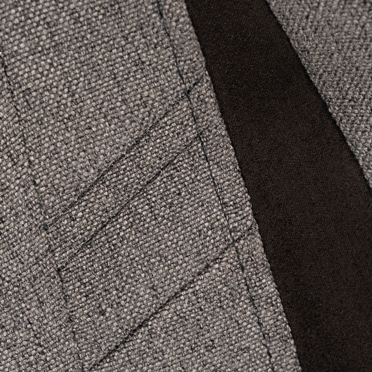 Геймерське крісло Hell's Chair HC-1013 Grey Black тканина - Зображення 9