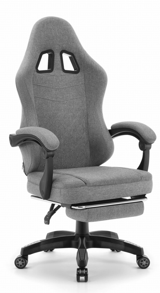 Геймерське крісло Hell's Chair HC-1015 Grey тканина - Зображення 2