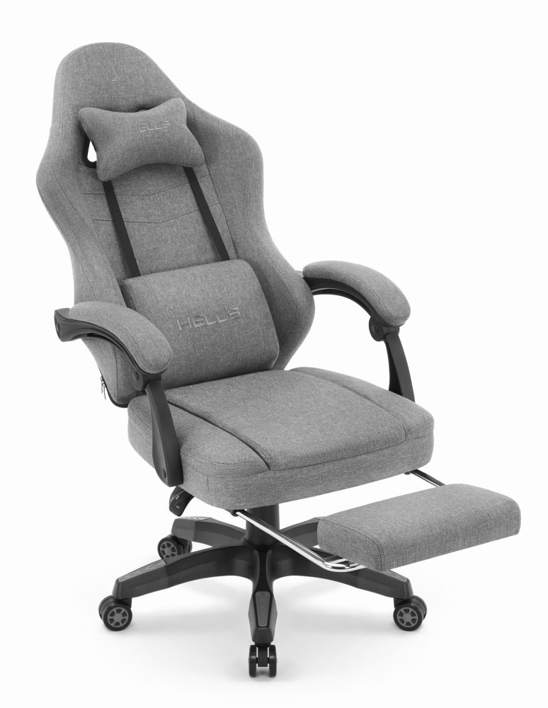 Геймерське крісло Hell's Chair HC-1015 Grey тканина - Зображення 6