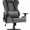 Геймерське крісло Hell's Chair HC-2000 Grey Black тканина
