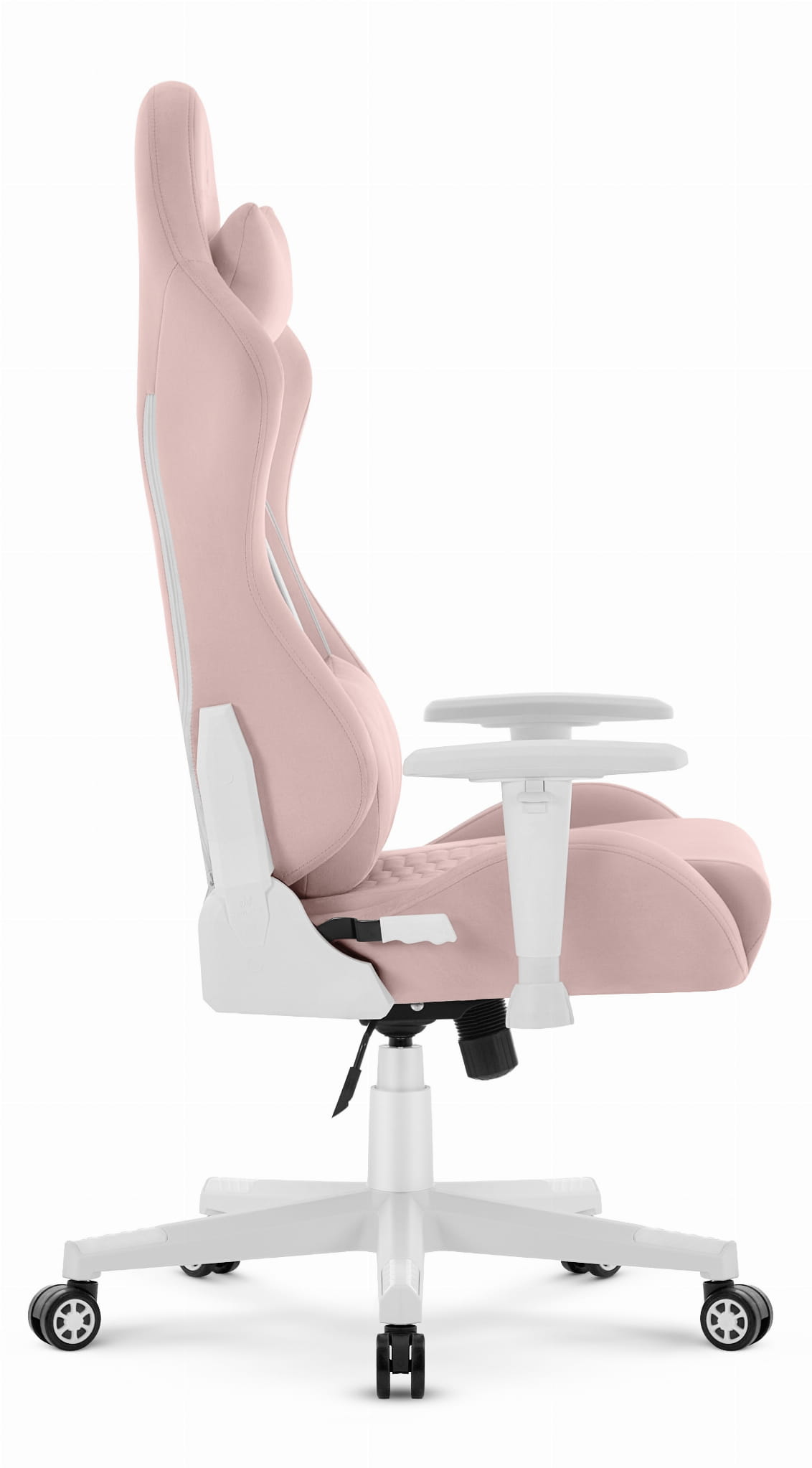 Геймерське крісло Hell's Chair HC-2000 Pink White тканина - Зображення 5