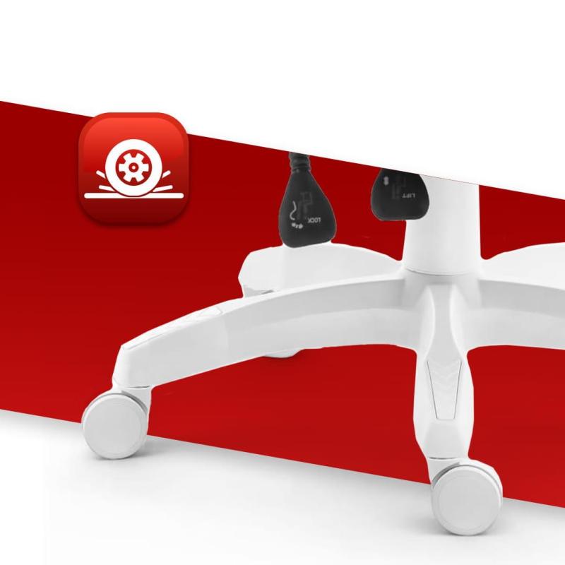 Геймерське крісло екошкіра Hell's Chair HC- 1000 White LED - Зображення 6