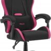Геймерське крісло Hell's Chair HC-1012 Black Pink тканина