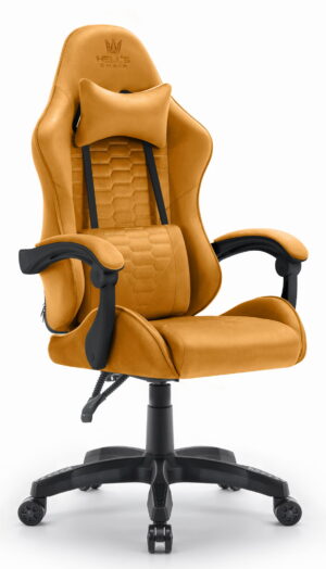 Геймерське крісло тканинне Hell's Chair HC-1000 Gold