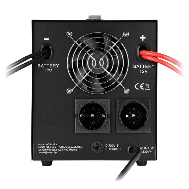 Джерело безперебійного живлення Kemot PROsinus-2000 URZ3407-LFP4 - Зображення 4