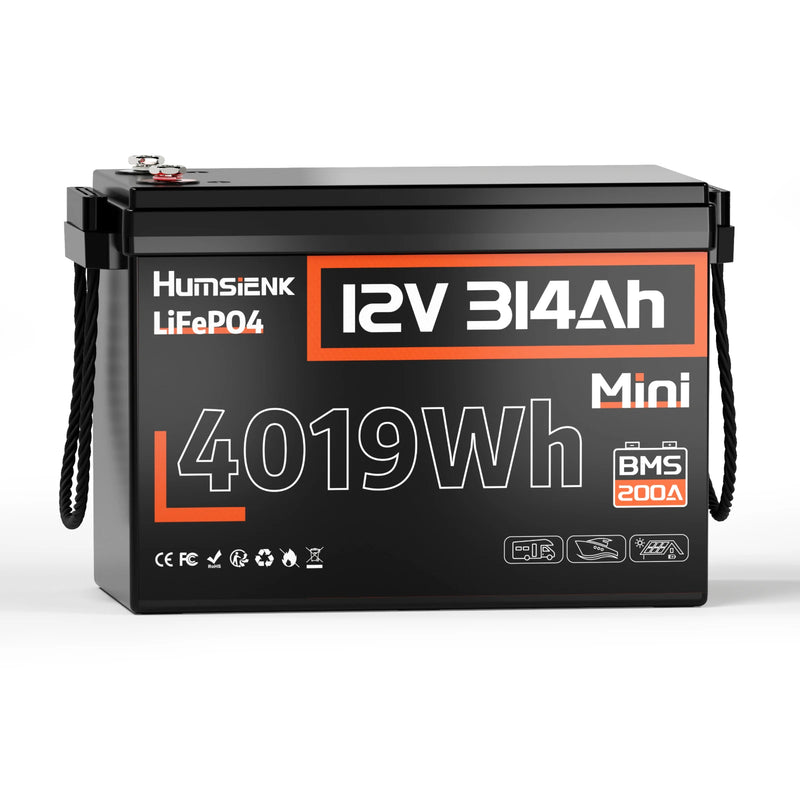 Міні-акумулятор Humsienk LiFePO4 12V 314Ah 200A