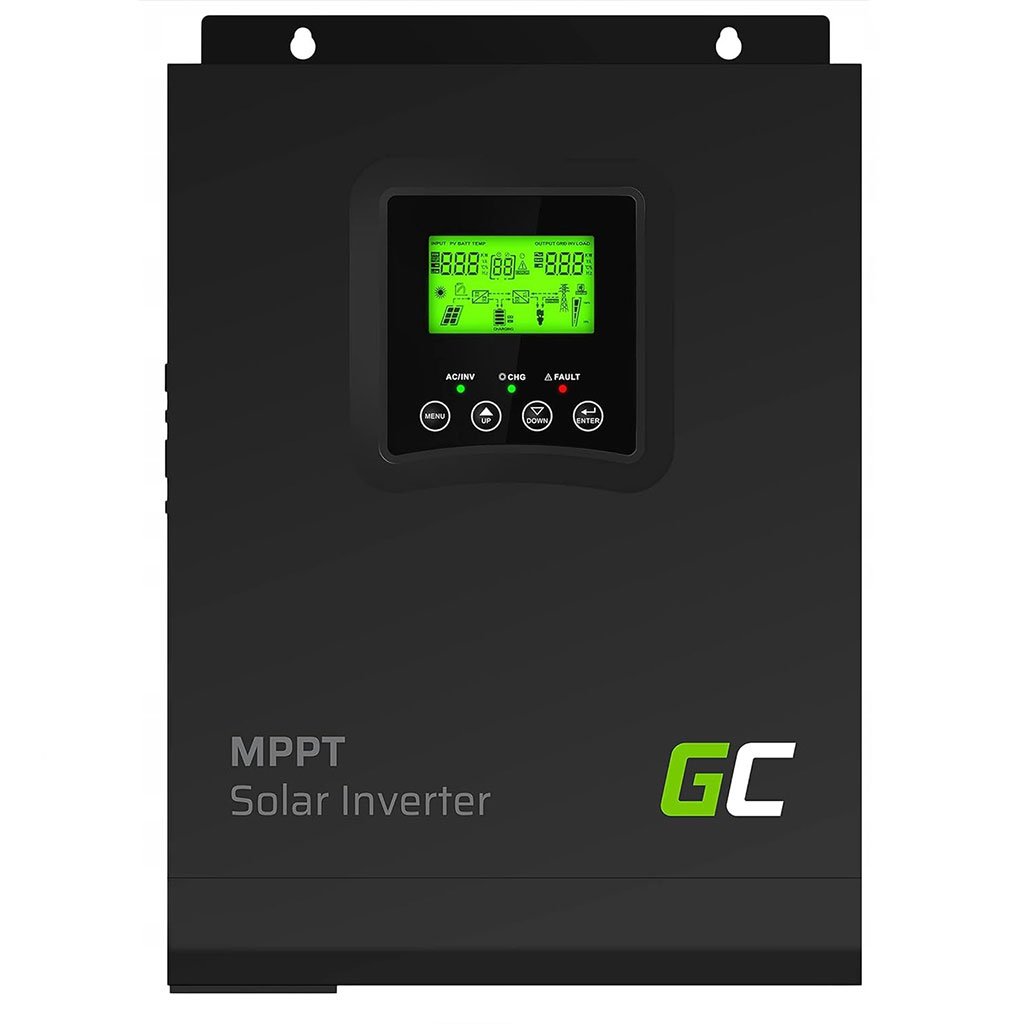 Автономний гібридний інвертор GREEN CELL 2000VA 1000W 12V MPPT INVSOL01 - Зображення 3