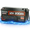 Акумулятор Humsienk LiFePO4 12V 200Ah батарея з BMS 100A HS12V200AH100
