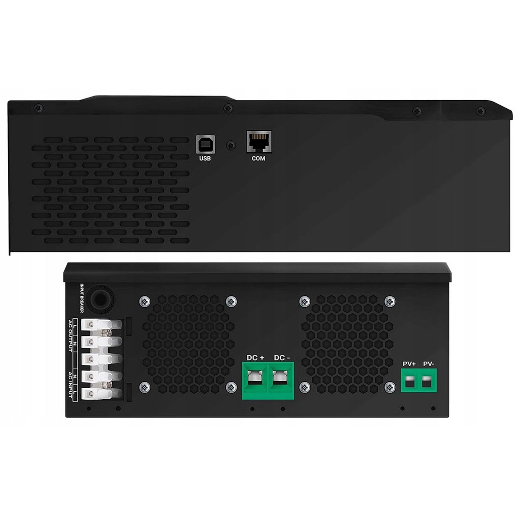 Автономний гібридний інвертор GREEN CELL 2000VA 1000W 12V MPPT INVSOL01 - Зображення 4