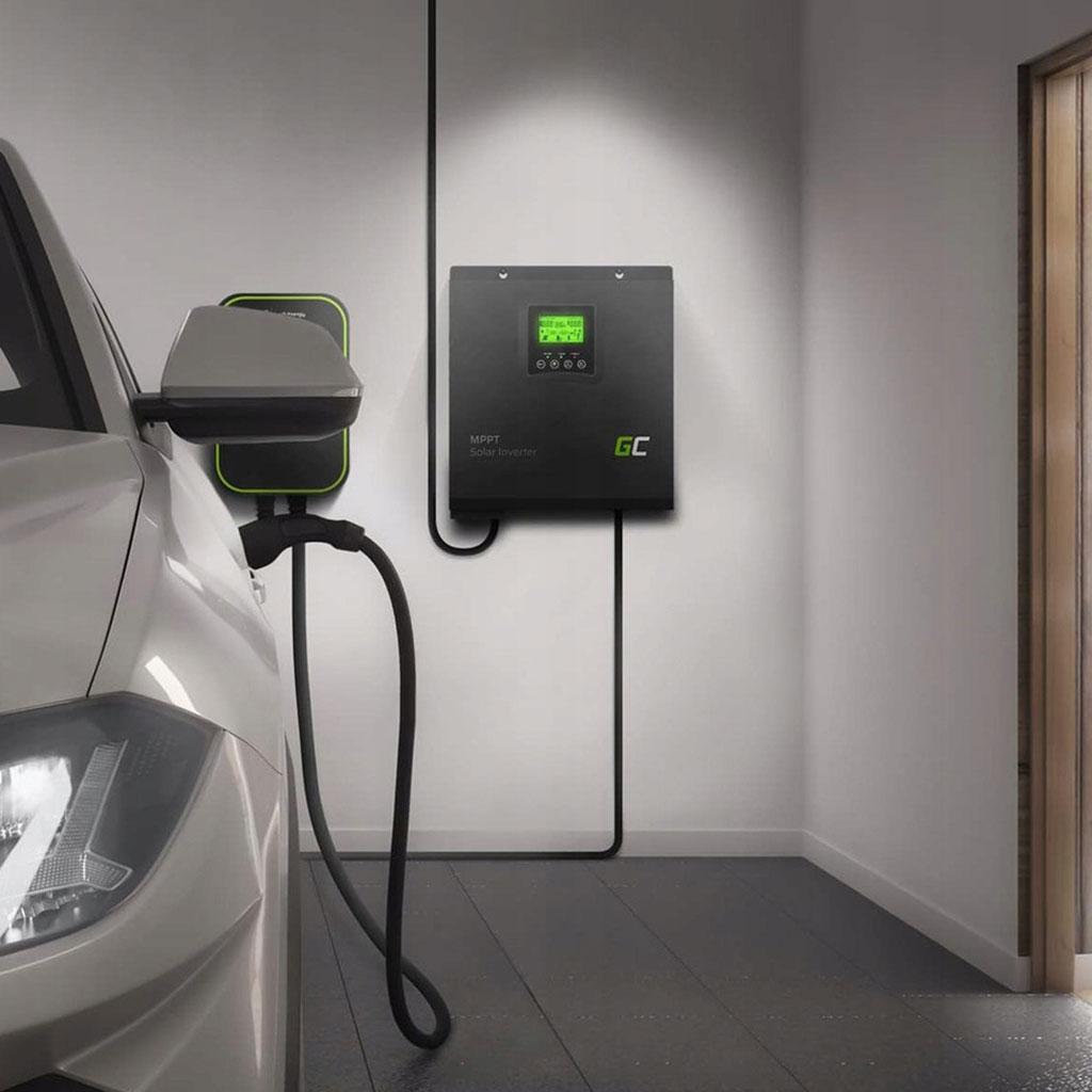 Автономний гібридний інвертор GREEN CELL 2000VA 1000W 12V MPPT INVSOL01 - Зображення 8