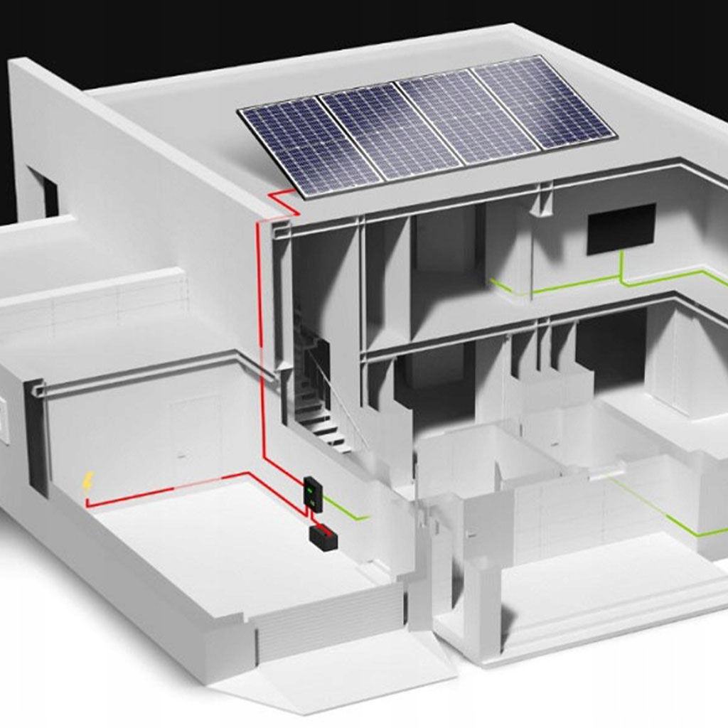 Автономний гібридний інвертор GREEN CELL 2000VA 1000W 12V MPPT INVSOL01 - Зображення 10