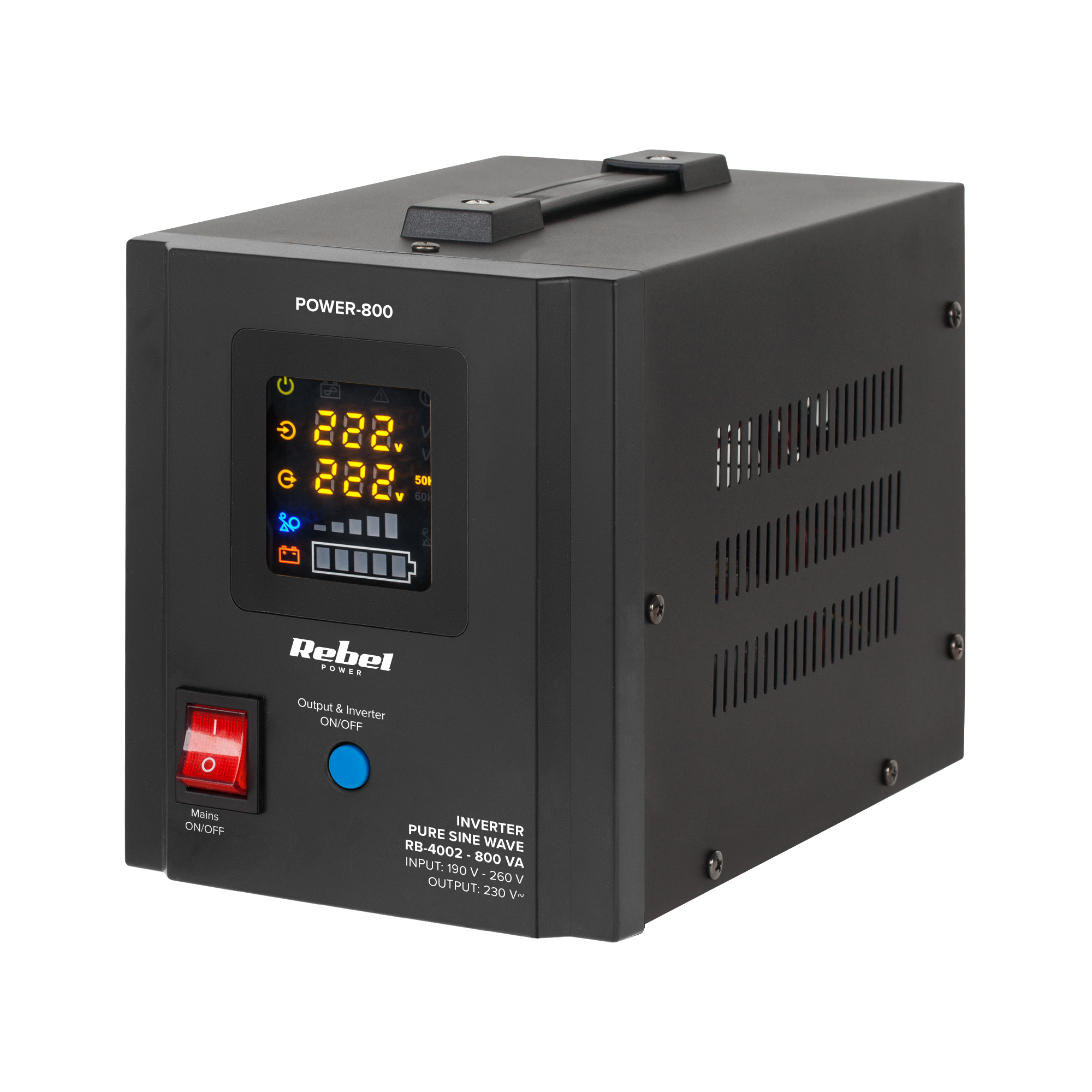 Аварійне джерело живлення Rebel POWER-800 RB-4002