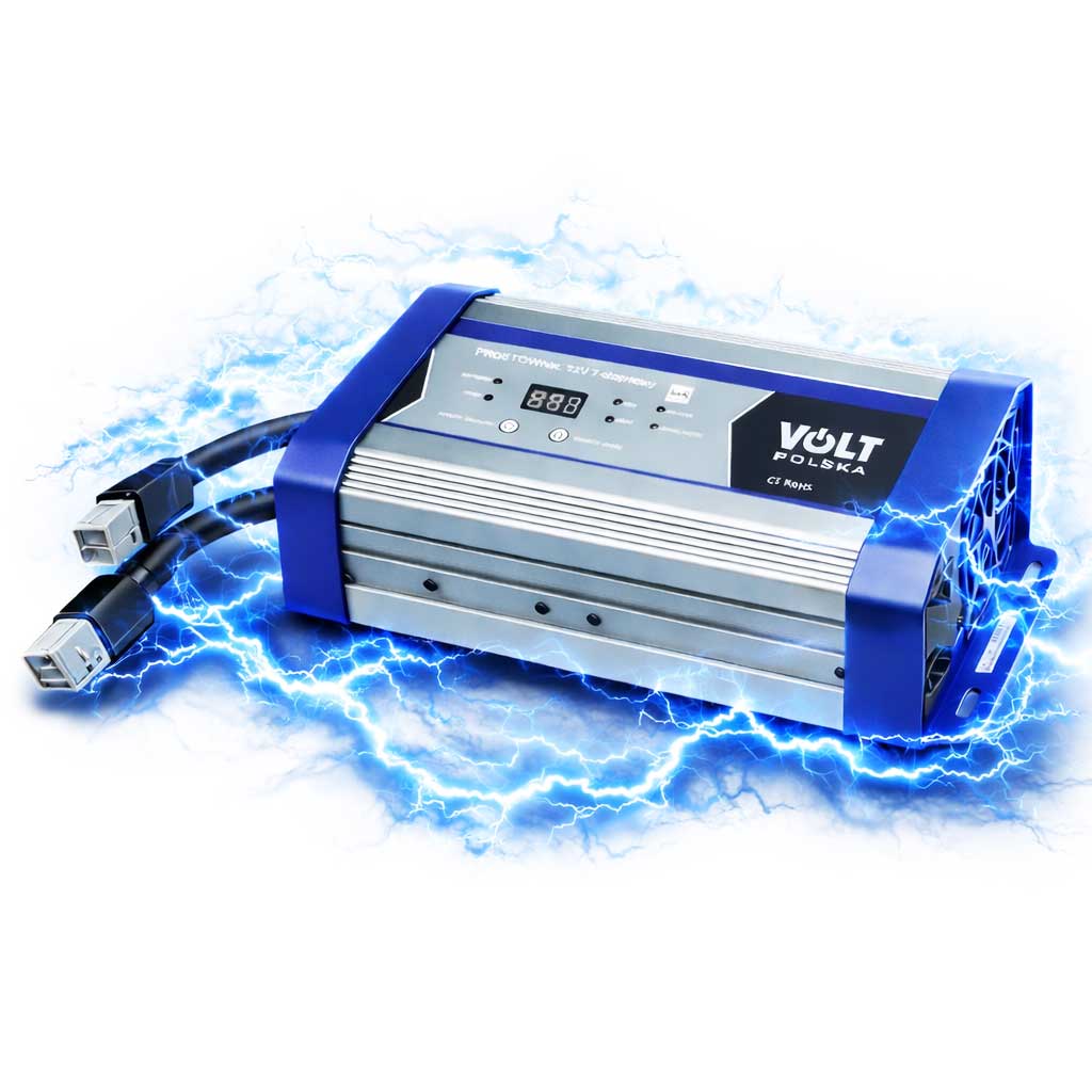 Регульований зарядний пристрій Volt Polska12V 50A 6PRLIFE50A для LiFePO4 AGM GEL акумуляторів - Зображення 5