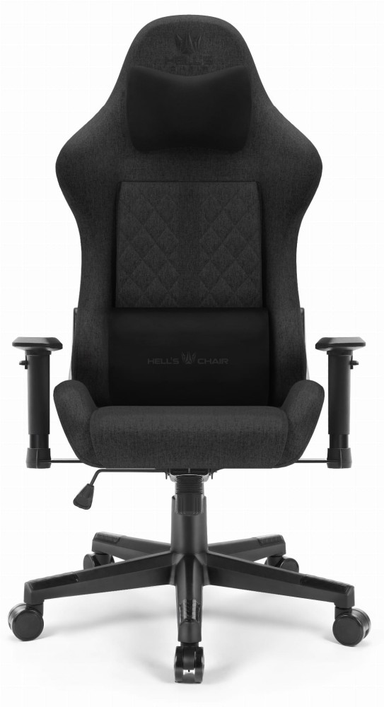 Геймерське крісло Hell's Chair HC-1006 Black тканина - Зображення 2