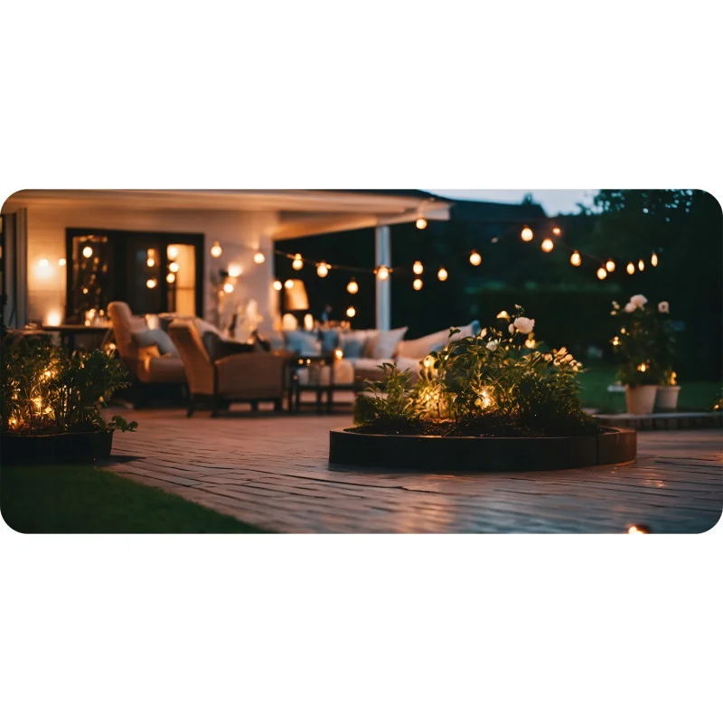 Світлодіодна вулична гірлянда KRUMAD 15м E27 1W KMDW7 - Зображення 4