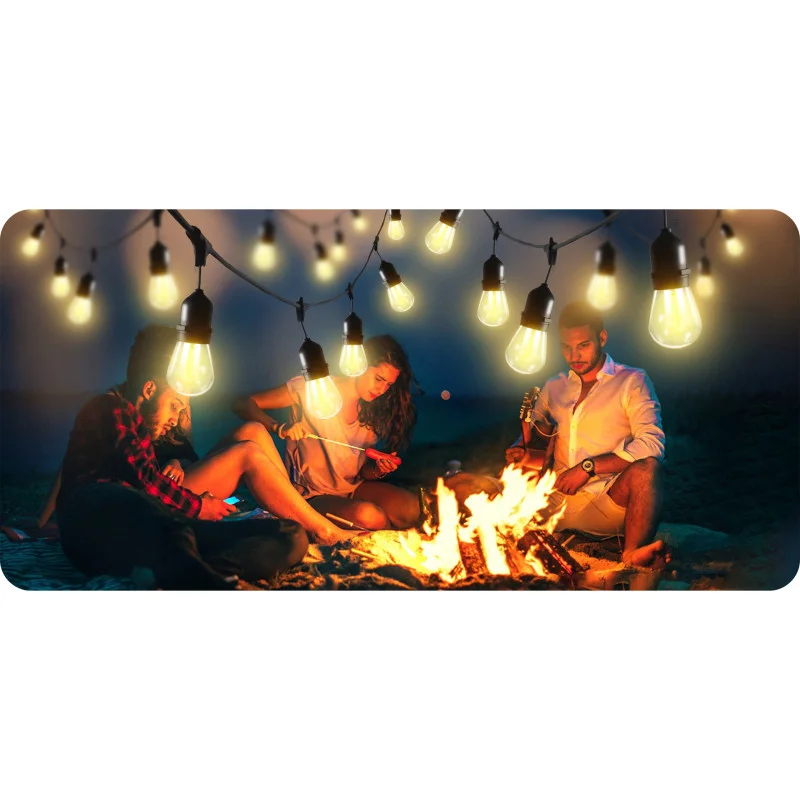 Світлодіодна вулична гірлянда KRUMAD 15м E27 1W KMDW7 - Зображення 6