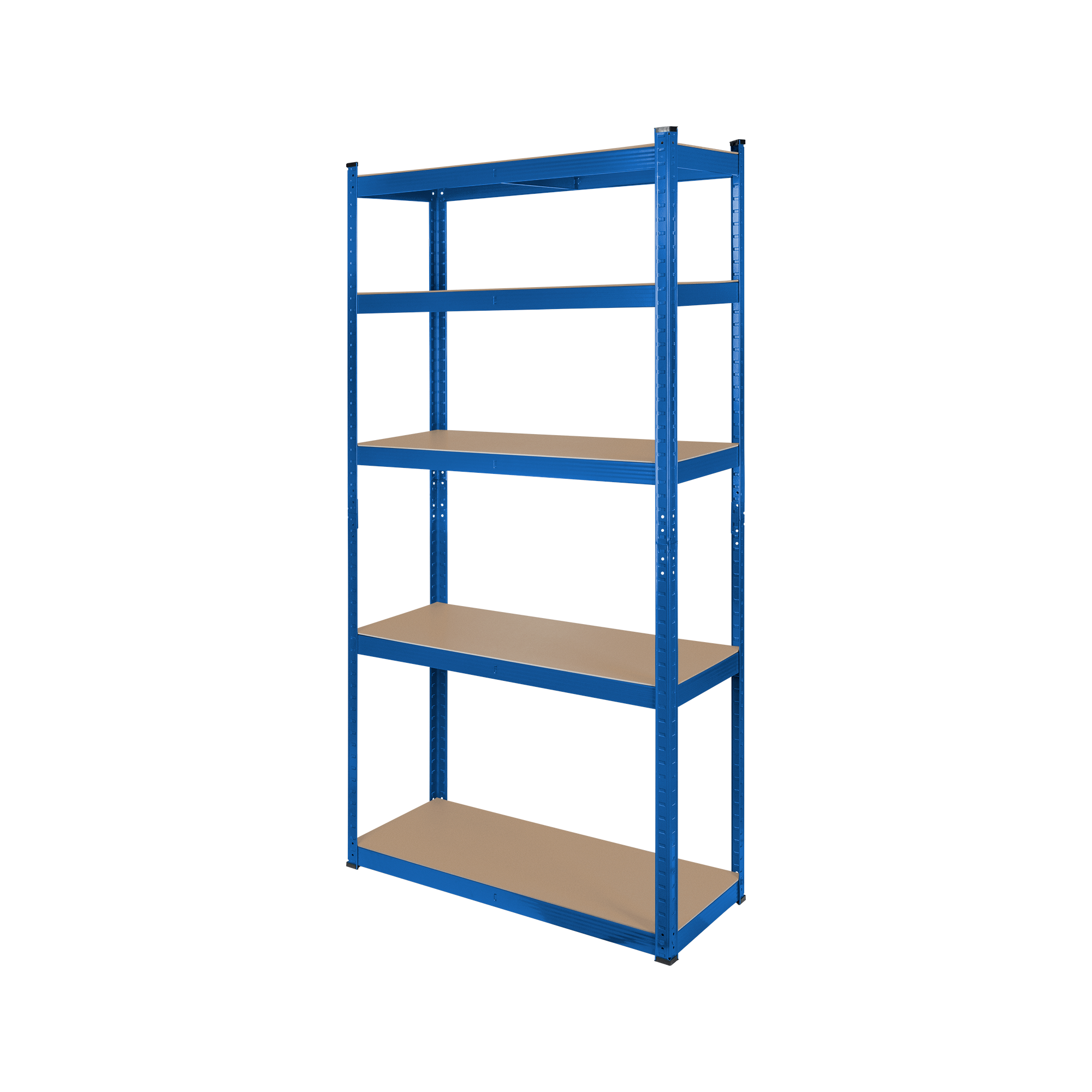 Металевий стелаж Rebel 180x90x40 см на 5 полиць 750 кг RB-1251BL - Зображення 2