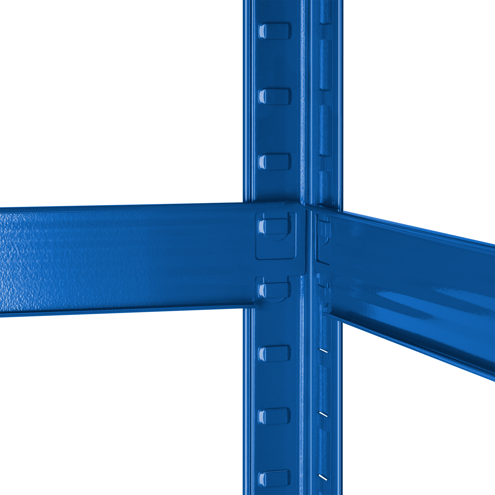 Металевий стелаж Rebel 180x90x40 см на 5 полиць 750 кг RB-1251BL - Зображення 6
