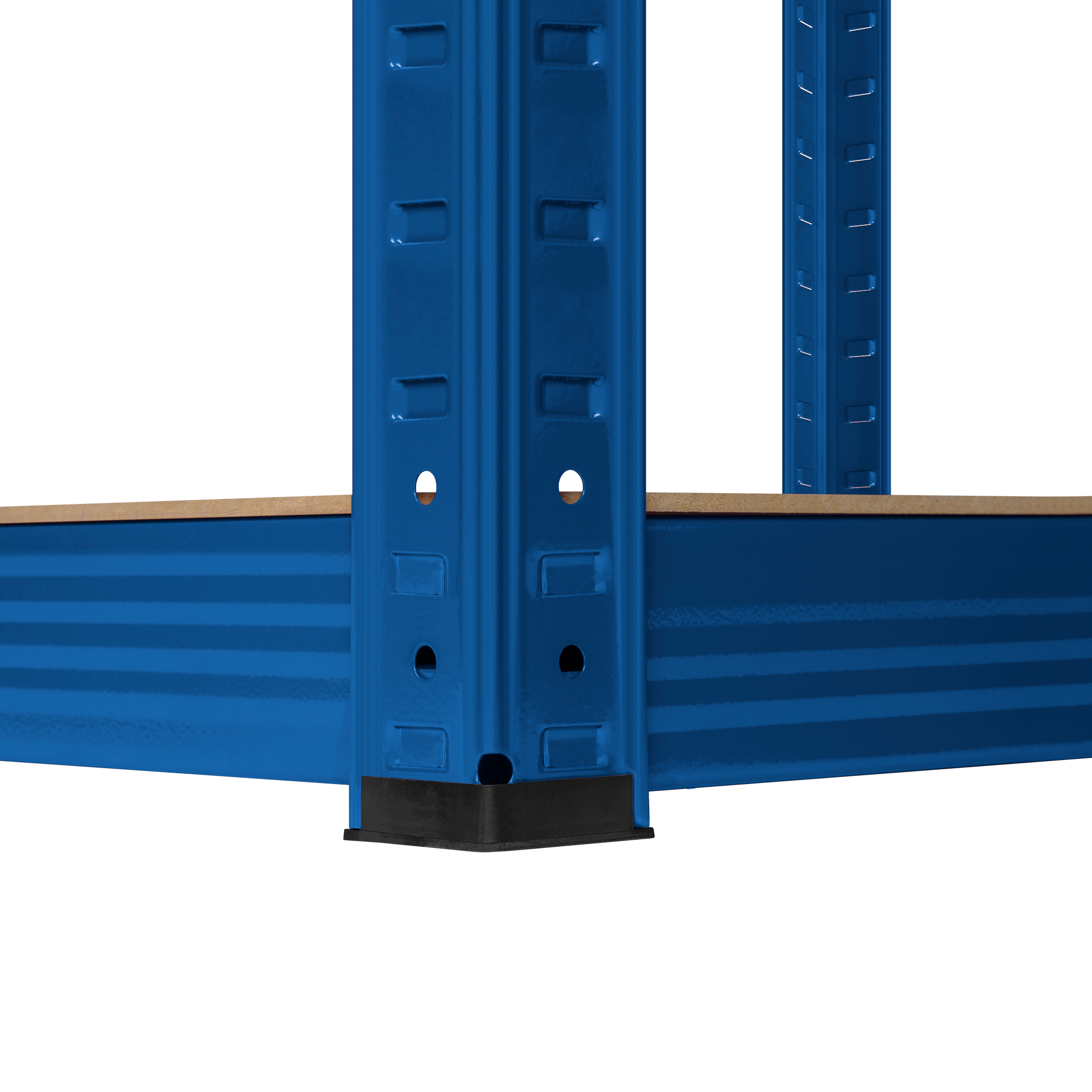 Металевий стелаж Rebel 180x90x40 см на 5 полиць 750 кг RB-1251BL - Зображення 8