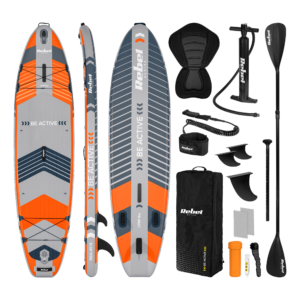 SUP-дошка REBEL ACTIVE PRO RBA-4518 335 см Оранжева - комплект
