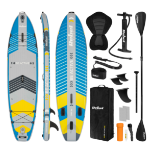 SUP-дошка REBEL ACTIVE PRO RBA-4518 335 см Блакитна - комплект