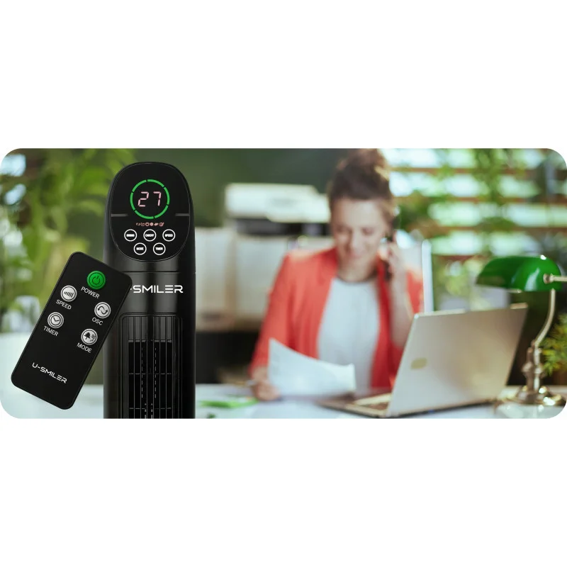 Колонний вентилятор підлоговий U-SMILER KMDW100 - Зображення 3