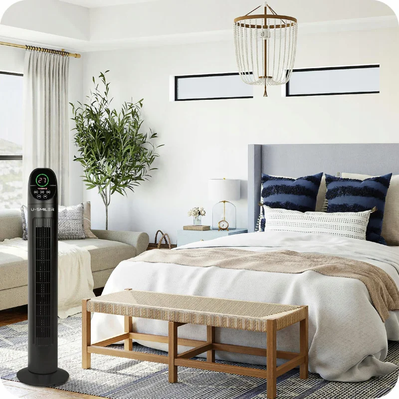 Колонний вентилятор підлоговий U-SMILER KMDW100 - Зображення 8